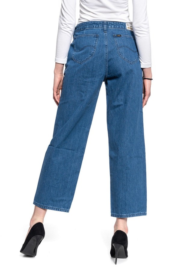 DAMSKIE SPODNIE JEANSOWE LEE WIDE LEG L31RKEGT 112107250