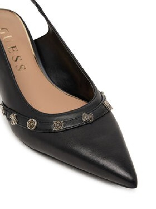 Guess Czółenka FLPYAN LEA05 Czarny