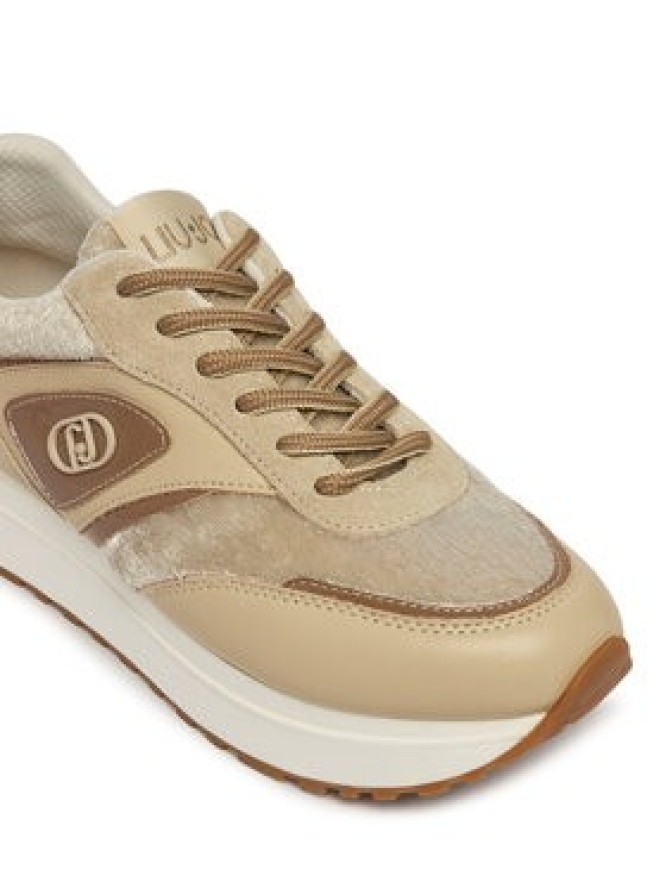 Liu Jo Sneakersy Maxi Wonder 97 BF6005 PX394 Beżowy