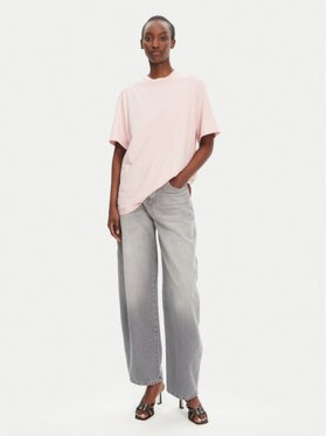 ROTATE T-Shirt 1124451011 Różowy Oversize