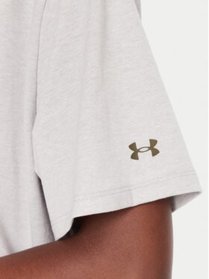 Under Armour T-Shirt Ua Rival Campus 6007883 Szary Oversize