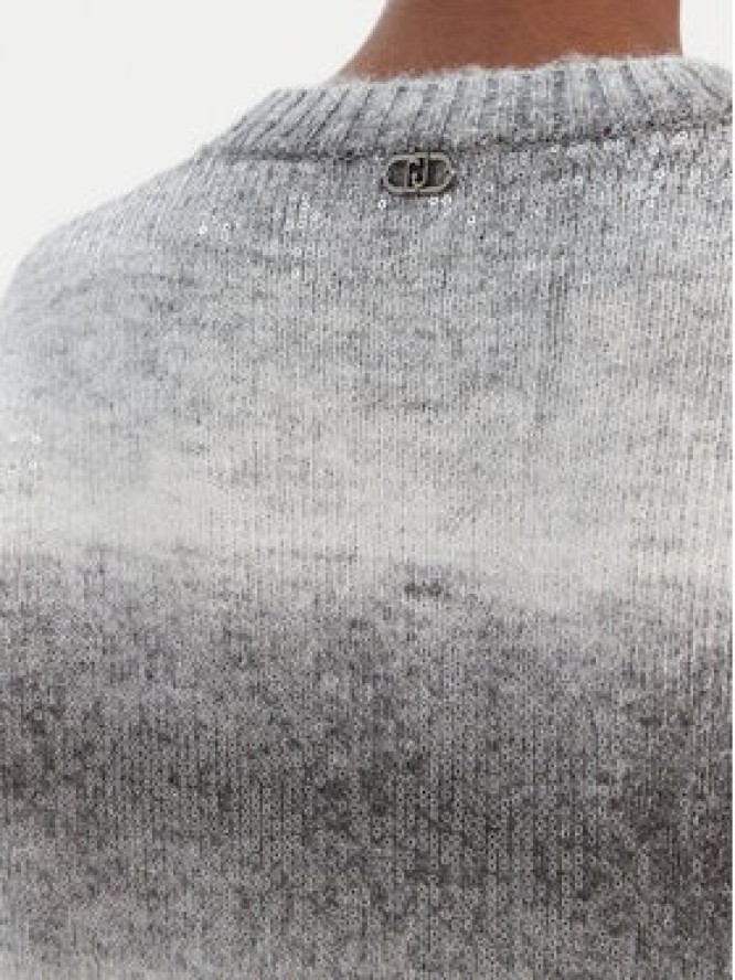 Liu Jo Sukienka dzianinowa MF5488 MA14R Szary Regular Fit