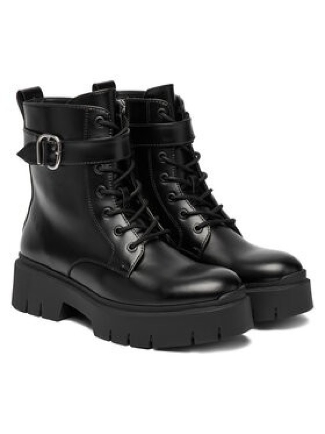 HUGO Trzewiki Kris 50552730 Czarny