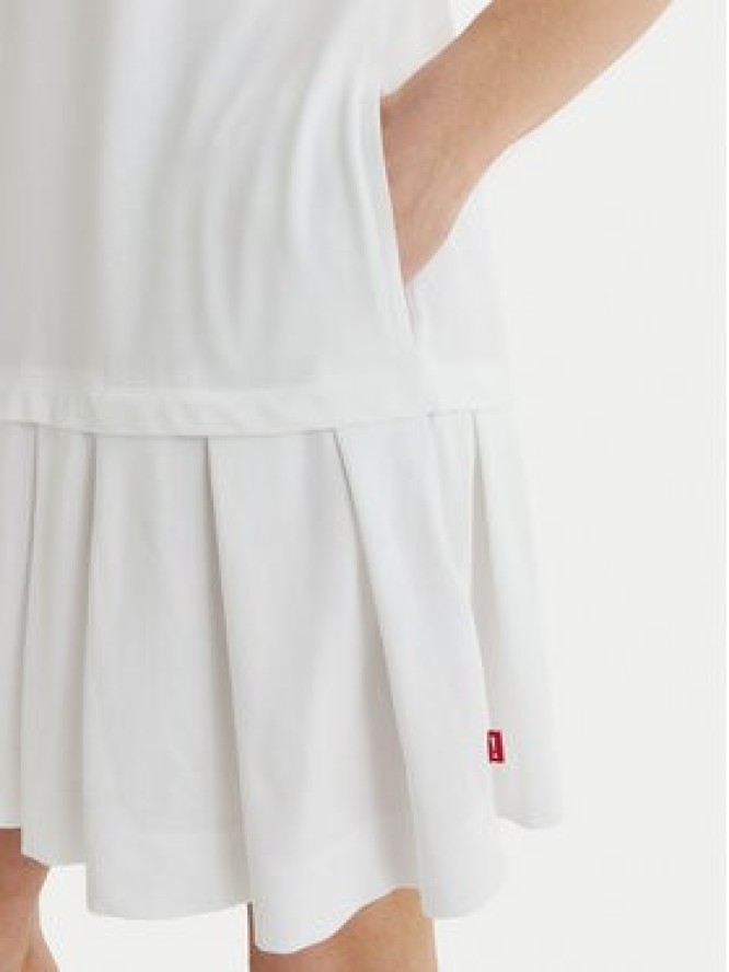 JOOP! Jeans Sukienka codzienna Tadena 30100680 Biały Regular Fit