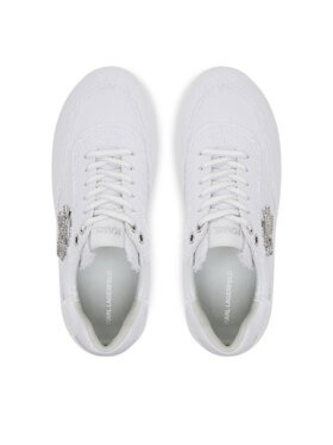 KARL LAGERFELD Sneakersy KL63523 Biały