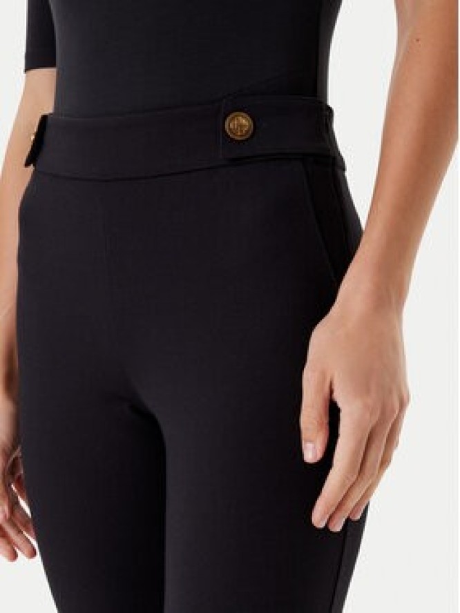 Guess Spodnie materiałowe W5YB0I KCMU2 Czarny Regular Fit