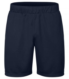 clique Basic Active Shorts Junior – 100% poliester, Dark Navy