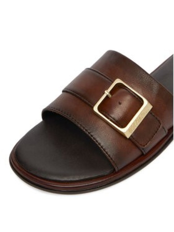 U.S. Polo Assn. Klapki EO-TEMPE001W/6L1 Brązowy ciemny