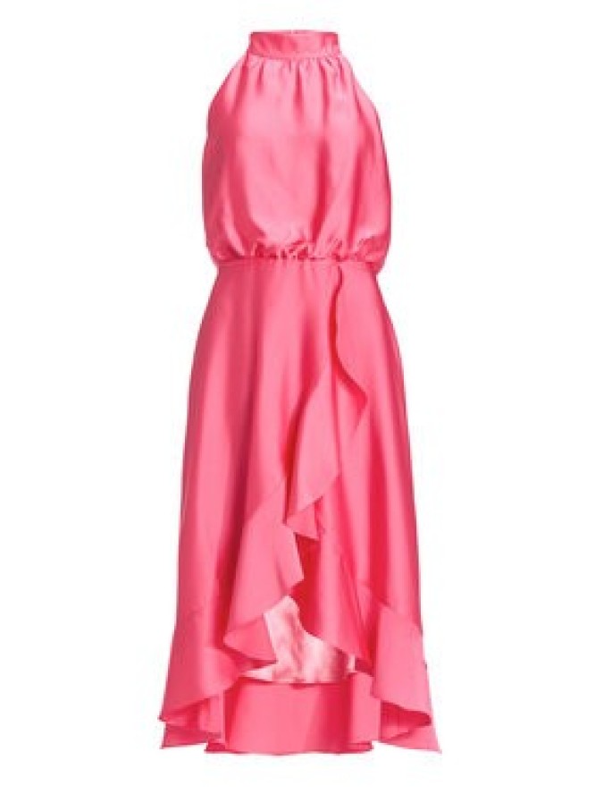 Swing Sukienka koktajlowa 5AH04500 Różowy Regular Fit