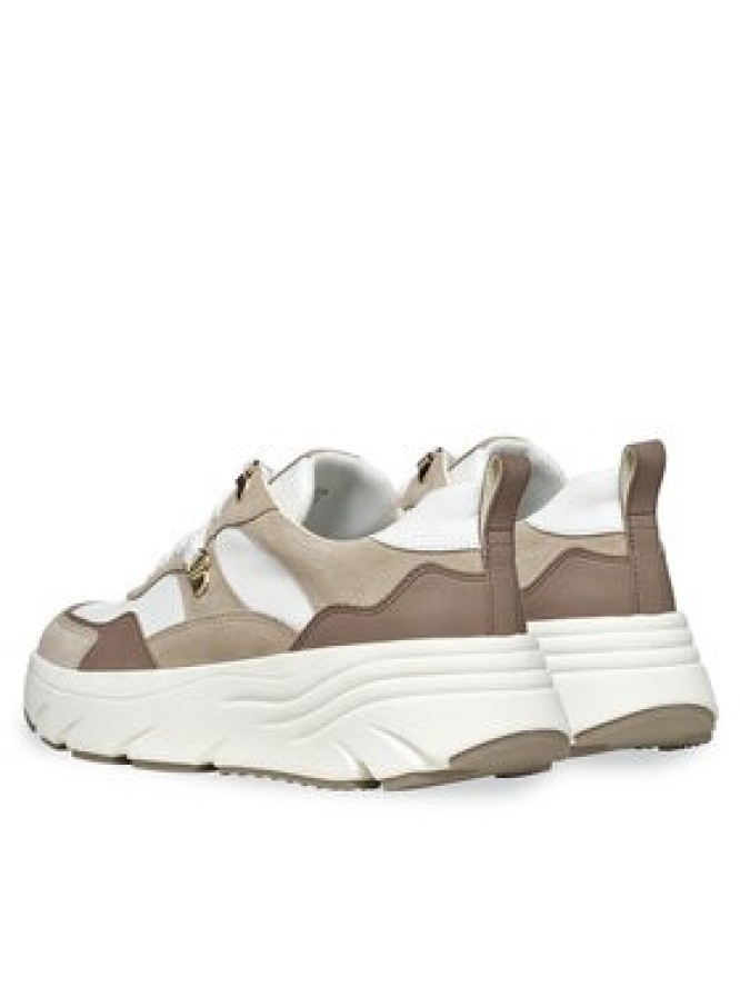 Geox Sneakersy D Diamanta D36UFE 08522 C0118 Biały