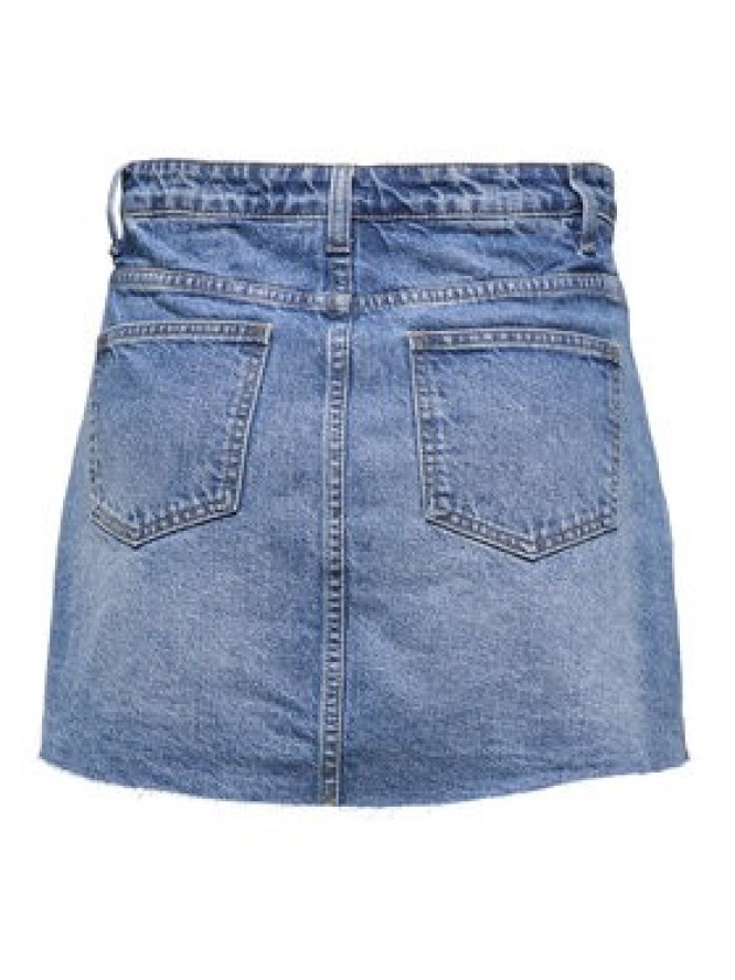 ONLY Spódnica jeansowa Kadie 15345569 Niebieski Regular Fit
