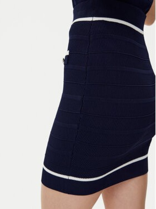 Marciano Guess Spódnica mini 5RGD00 5640Z Granatowy Regular Fit
