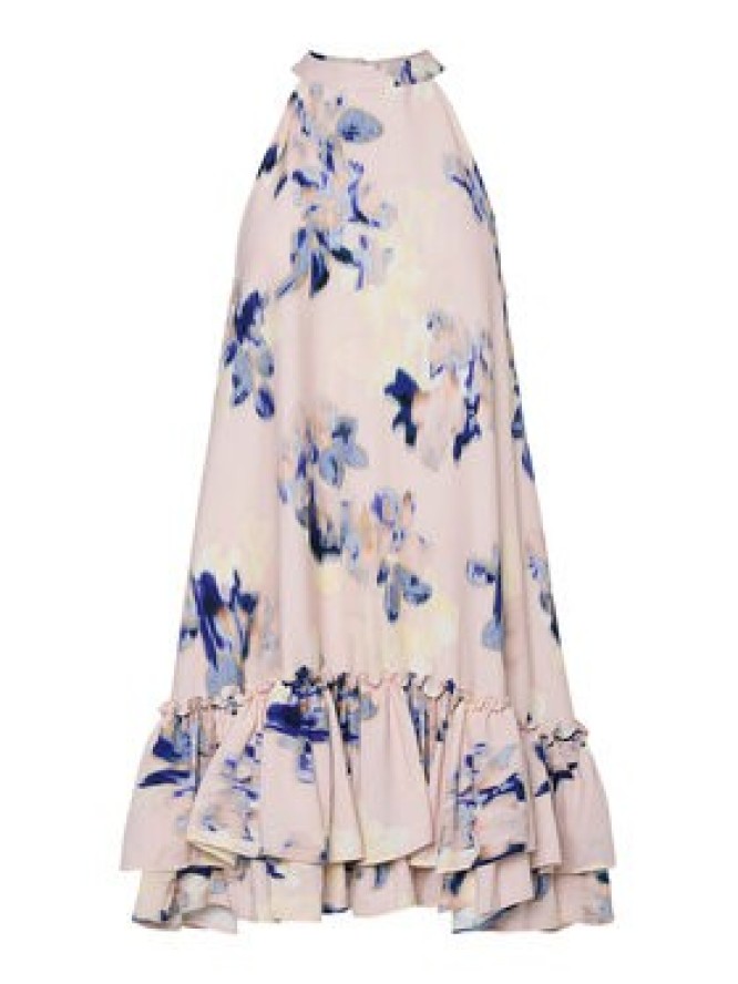 YAS Sukienka letnia Seraki 26037247 Różowy Regular Fit