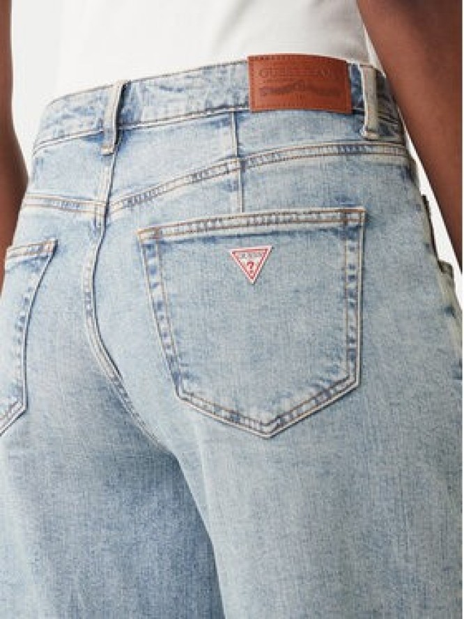 Guess Jeans Jeansy W5BA3O D0027 Niebieski Boyfriend Fit