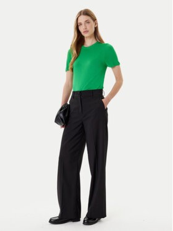 Calvin Klein Sweter LV044A307G Zielony Regular Fit