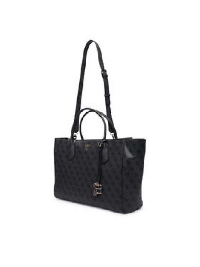 Guess Torebka Marissa Logo HWSG24 82240 Szary ciemny