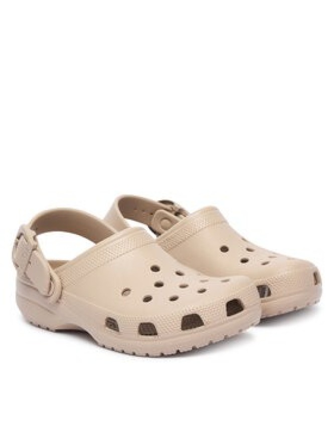 Crocs Klapki Classic Enamel Buckle Clog 213347 Beżowy