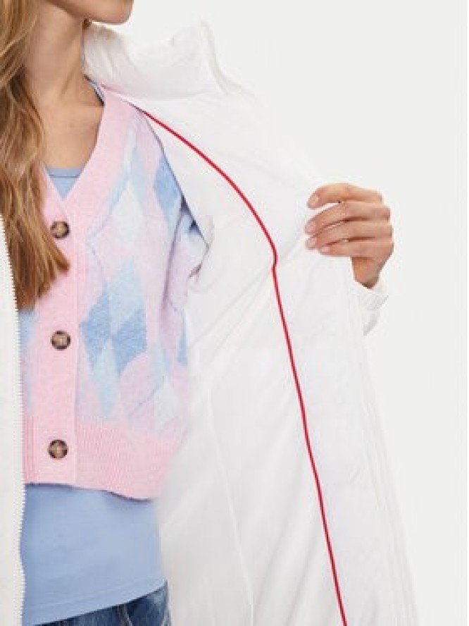 Tommy Jeans Kurtka puchowa Essential DW0DW18864 Écru Slim Fit