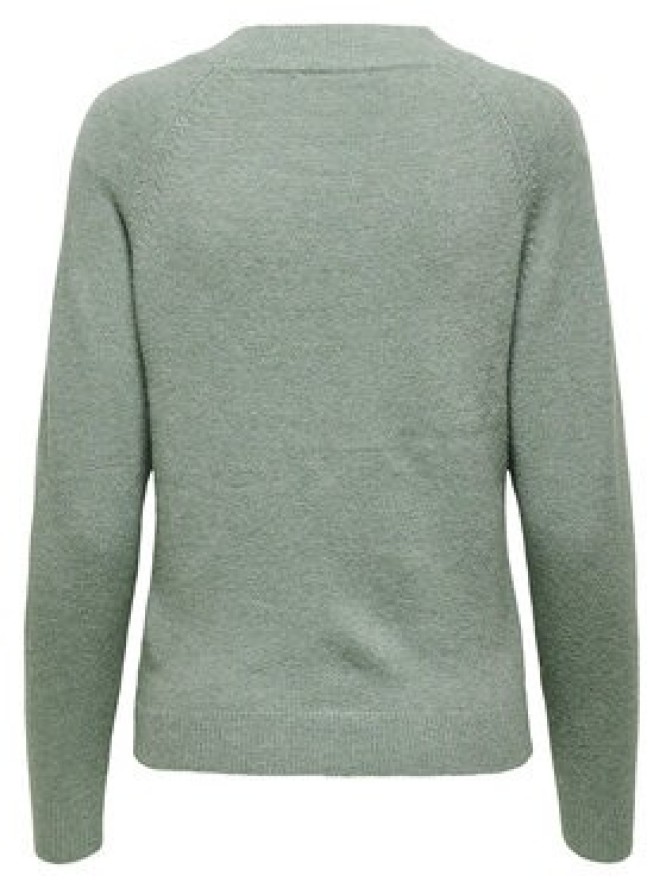 ONLY Sweter Rica 15204279 Zielony Regular Fit