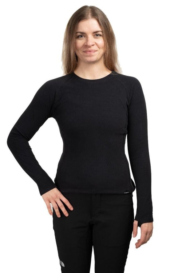 Koszulka Trekkingowa Damska Naturehike Crew Neck Reversible Women czarna m