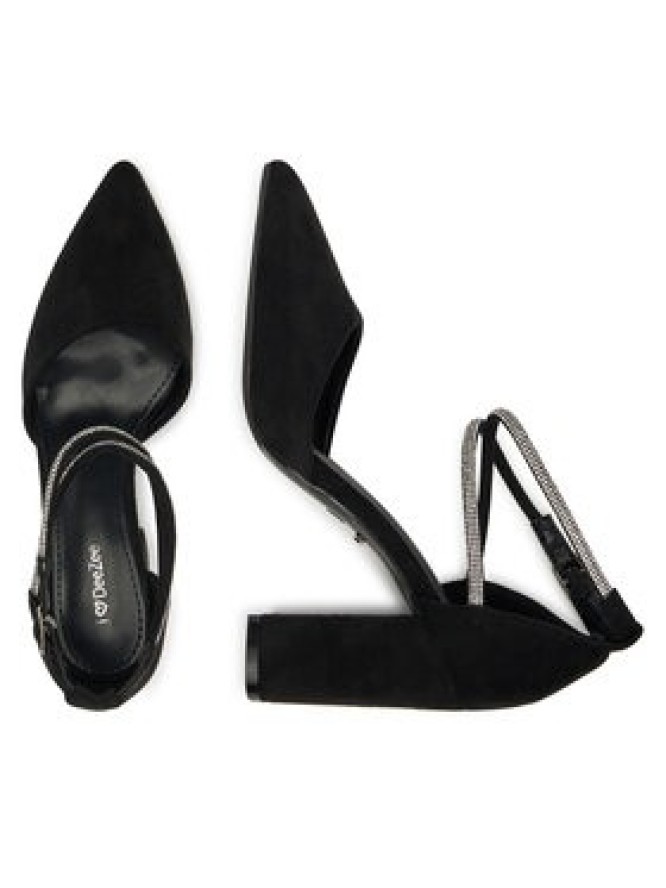 DeeZee Czółenka BG-88416-1 Czarny