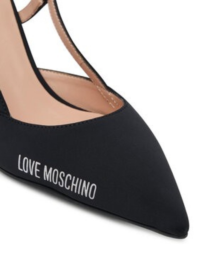 LOVE MOSCHINO Szpilki JA10267G1NIMX00040 Czarny