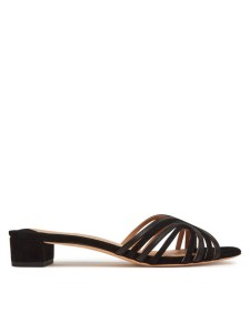 LAUREN RALPH LAUREN Klapki Fay 802961818003 Czarny