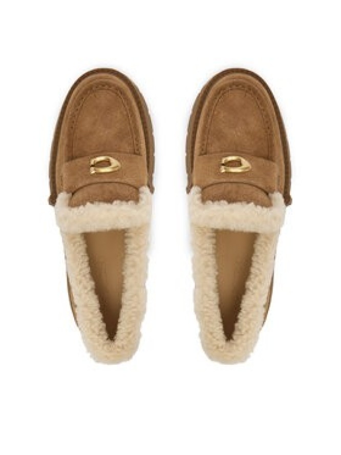Coach Loafersy CCH84 Brązowy