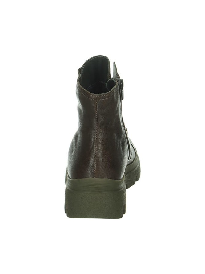 Think! Skórzane botki w kolorze brązowym rozmiar: 37,5