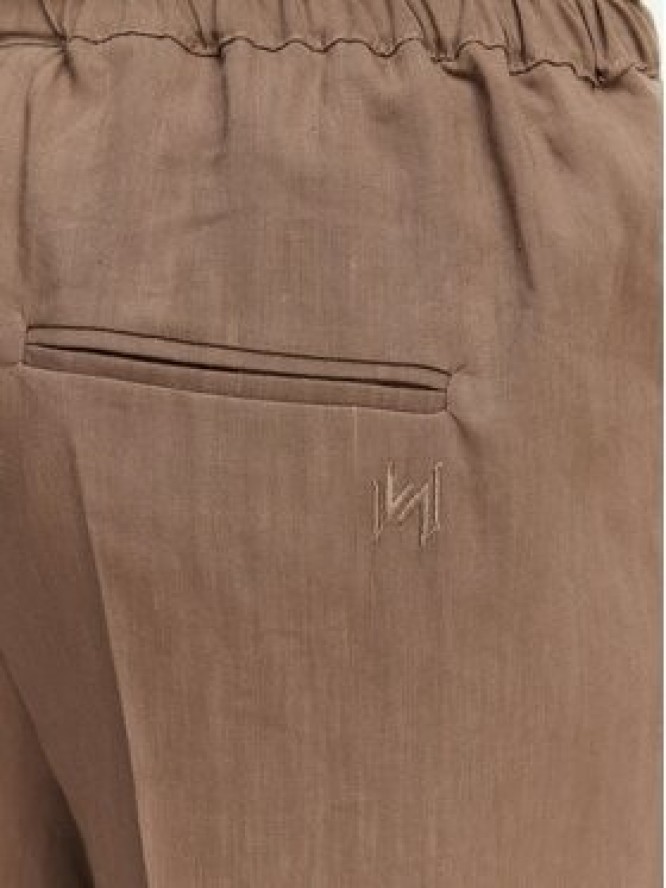 Marella Spodnie materiałowe Alloro 2613131115 Brązowy Regular Fit