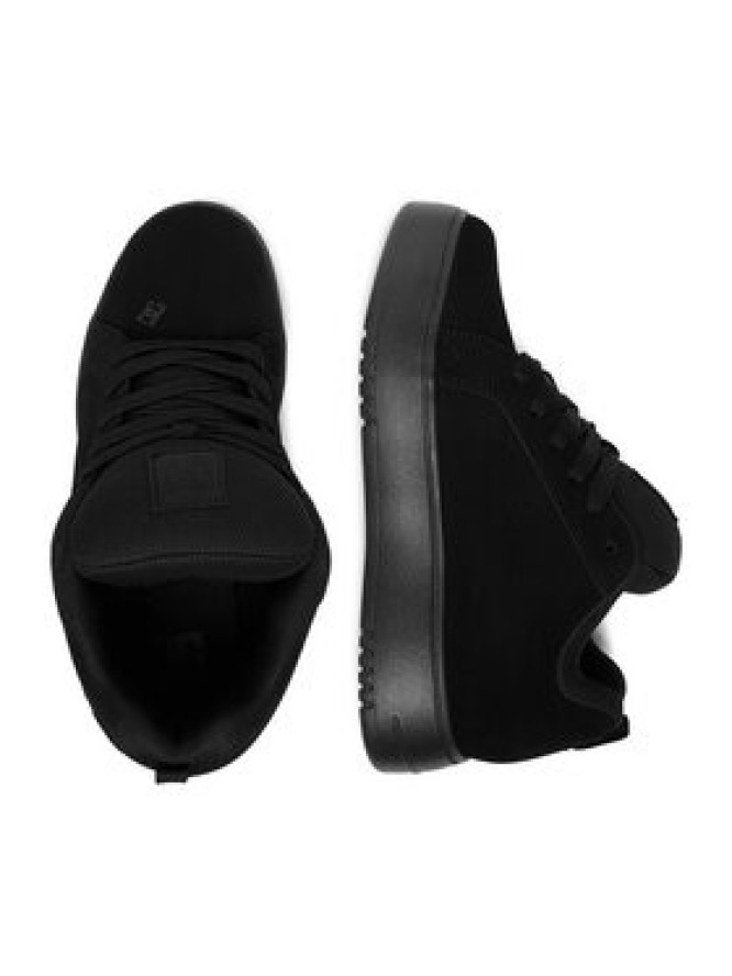 DC Shoes Sneakersy EO-COURT GRAFFIK PLATFORM DC02422002 Czarny