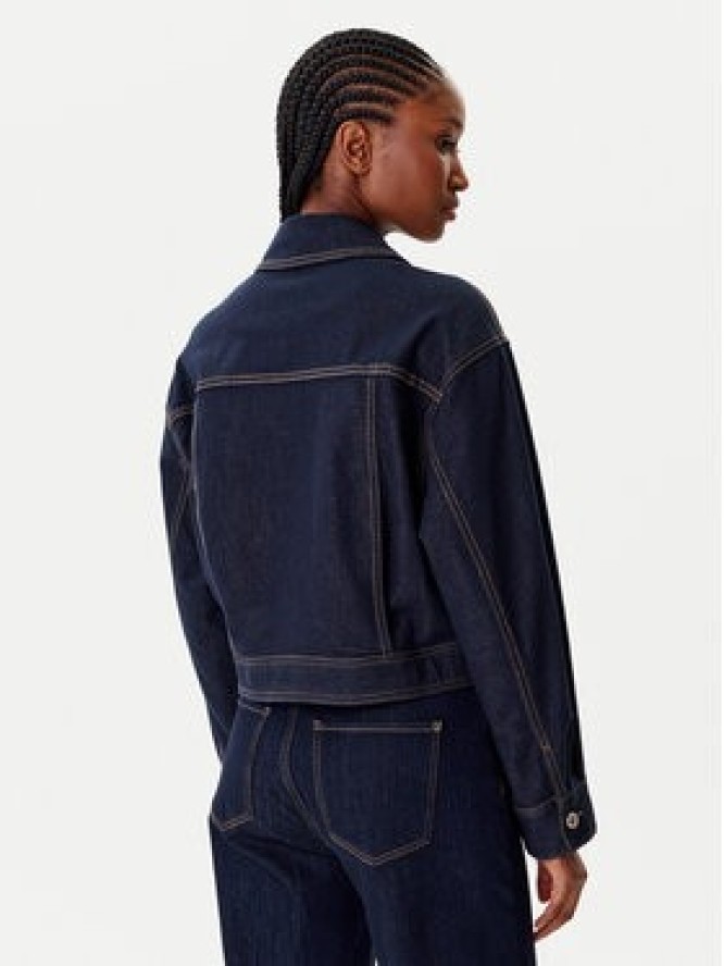 Morgan Kurtka jeansowa 252-GADZA Granatowy Relaxed Fit