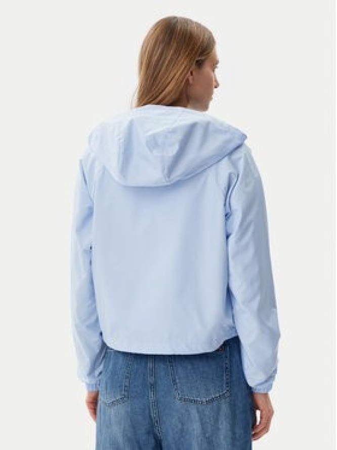 Tommy Jeans Wiatrówka Essential DW0DW20672 Błękitny Relaxed Fit