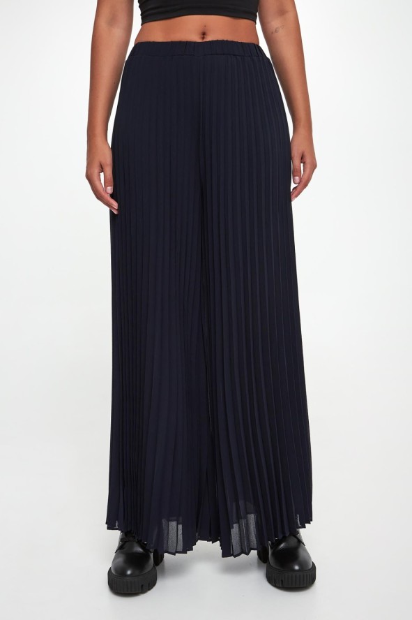 Spodnie damskie plisowane JOSEPH RIBKOFF