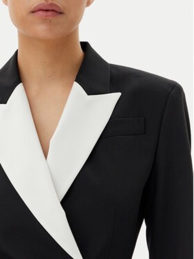 HUGO Marynarka Azuna 50544752 Czarny Regular Fit