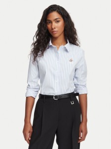 Beverly Hills Polo Club Koszula P-SS26W-SH0005 Niebieski Regular Fit