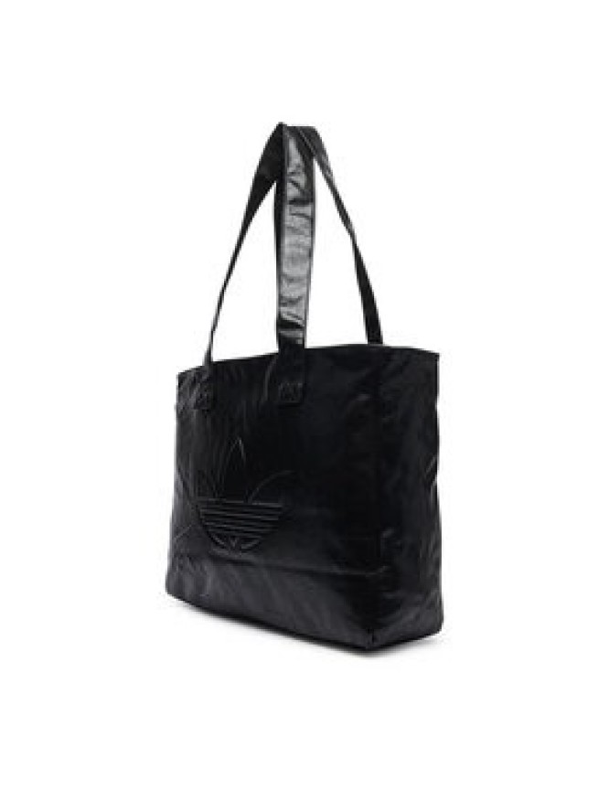 adidas Torebka Shopper Metallic Pu Bag KR1565 Czarny