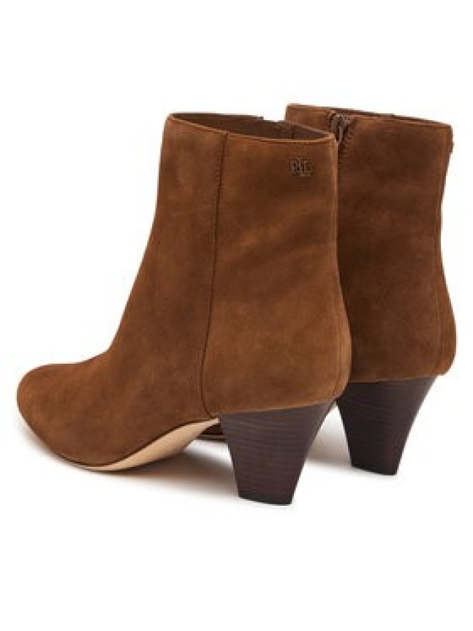 LAUREN RALPH LAUREN Botki 802P15713002 Brązowy