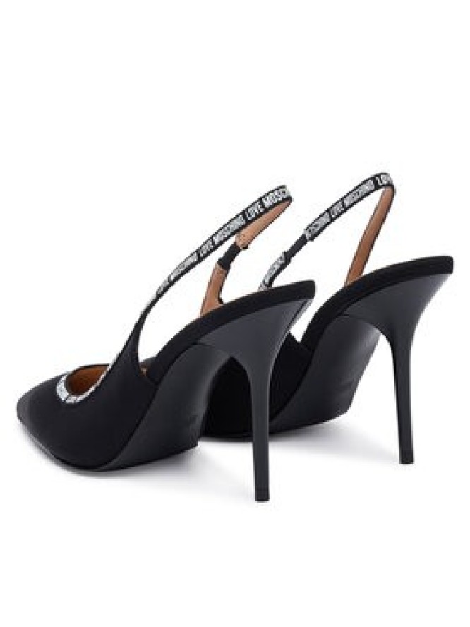 LOVE MOSCHINO Szpilki JA10429G1PIM0000 Czarny