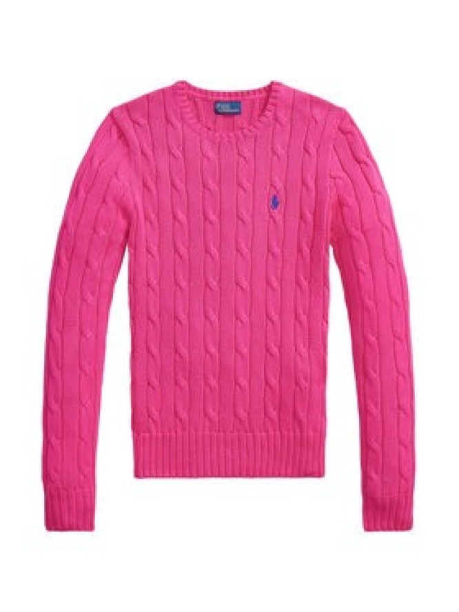 Polo Ralph Lauren Sweter 211971869508 Różowy Slim Fit