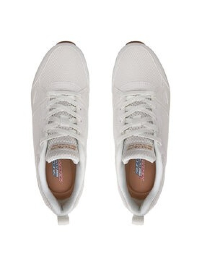 Skechers Sneakersy Bobs Sparrow 2.0-Retro Clean 117268/OFWT Biały