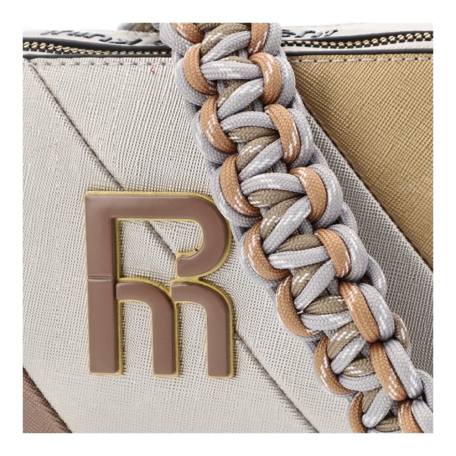 Srebrna Zgrabna Torebka Damska Pepe Moll