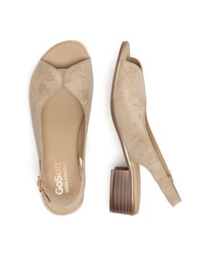 Go Soft Sandały WI23-LUCY-04 Beżowy