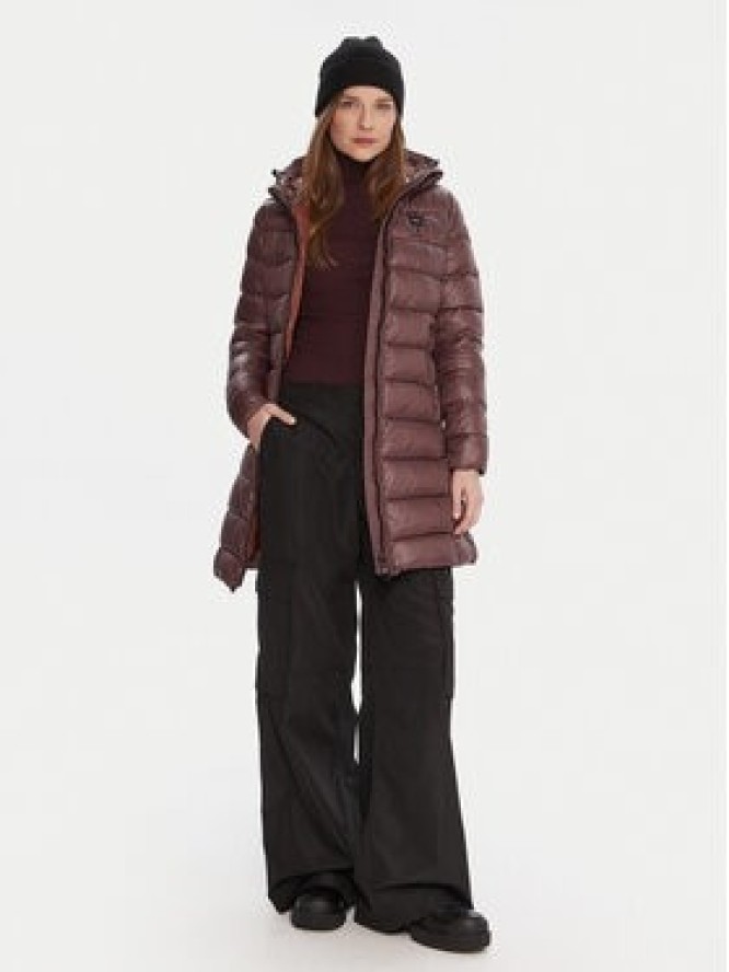 Blauer Kurtka przejściowa 25WBLDK02069 Bordowy Regular Fit