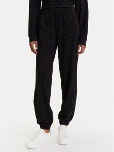 HUGO Spodnie dresowe 50545211 Czarny Regular Fit