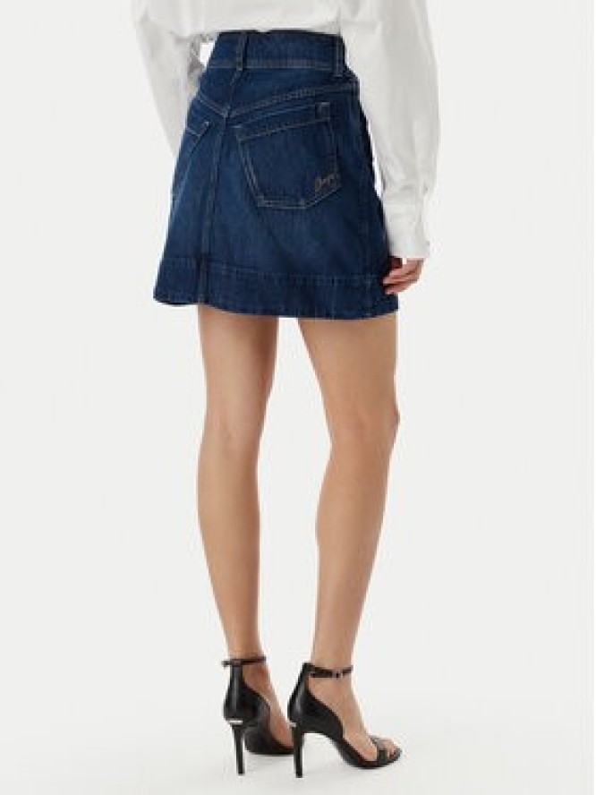 BOSS Spódnica jeansowa 50559404 Niebieski Regular Fit
