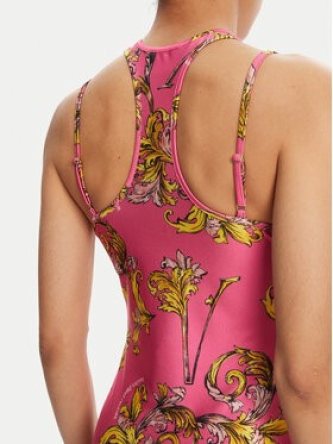 Versace Jeans Couture Sukienka koktajlowa 78HAO914 Różowy Slim Fit