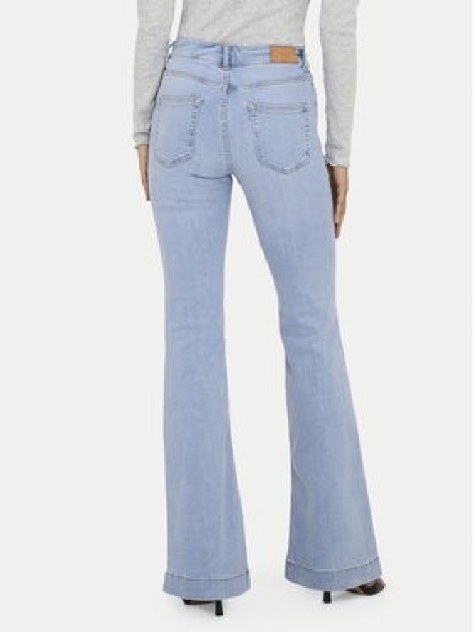 ONLY Jeansy Onlblush 15358364 Niebieski jasny Flare Fit