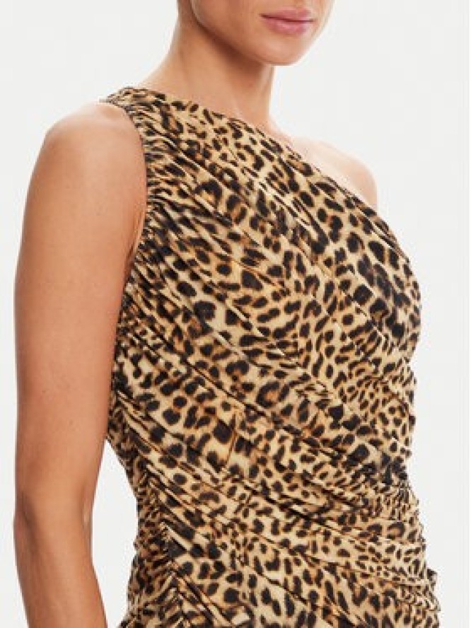 NORMA KAMALI Sukienka koktajlowa Diana KK4243PLD07656 Brązowy