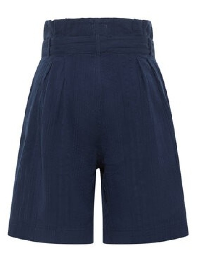 Mustang Szorty materiałowe Darrah 1016586 Granatowy Relaxed Fit